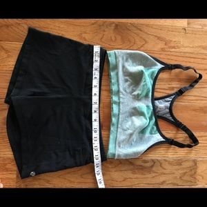 Lululemon hot yoga top and bottom